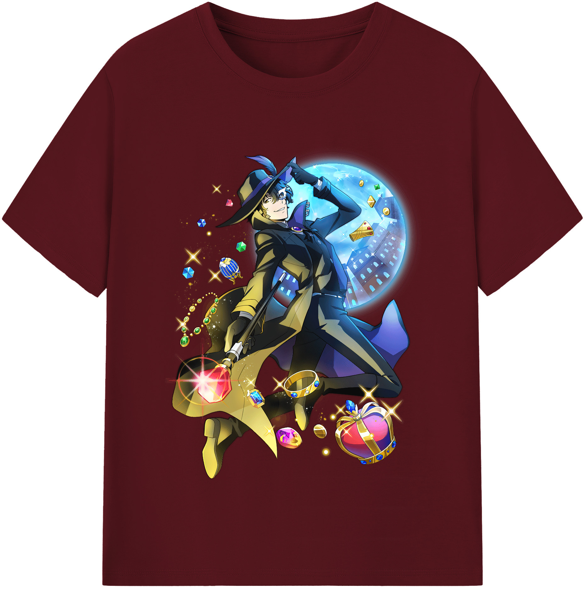 （画像用） 文豪ストレイドッグス Bungo Stray Dogs 綿100％半袖Tシャツ（フロントプリント）